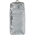 thumbnail image 1 of CTM  Mesh Cigarette Case with Lighter Pocket and Kiss Lock Closure (Women), 1 of 3
