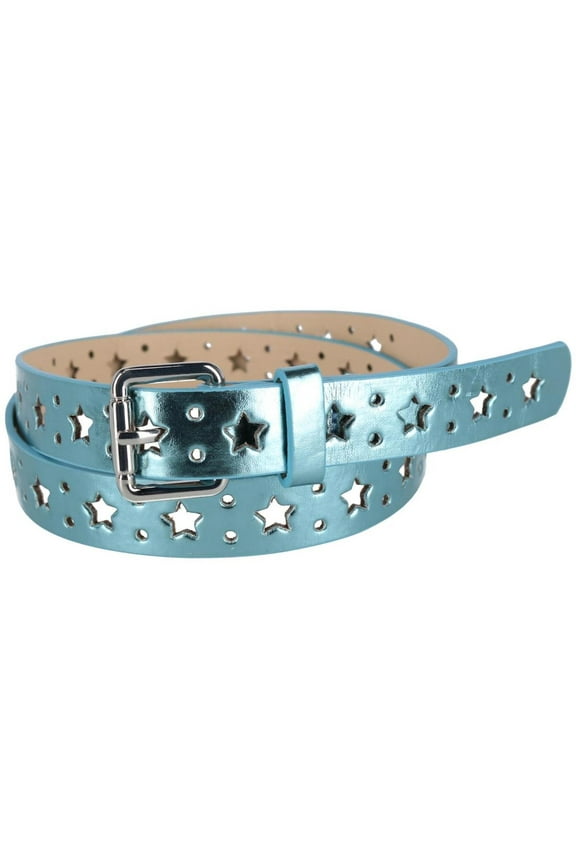 Metallic Star Notch Belt (Women)