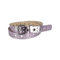 thumbnail image 1 of CTM  Metallic Star Notch Belt (Women), 1 of 4