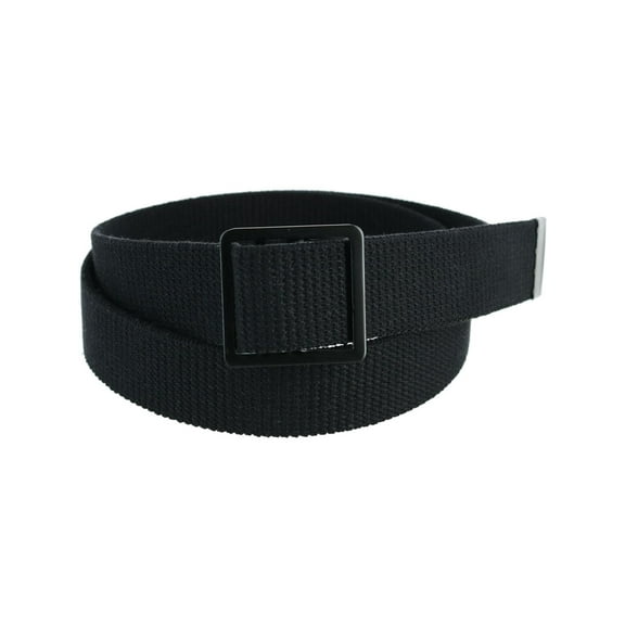 CTM  Military Grade Belt with Open Face Buckle (Men Big & Tall)