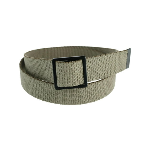 CTM  Military Grade Belt with Open Face Buckle (Men)
