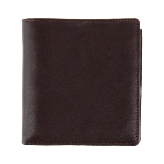 CTM Napa Leather RFID Hipster Wallet with Middle Flap (Men)