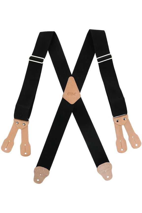 Non-Elasticized Button End Work Suspenders (Men Big & Tall)