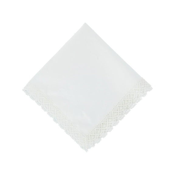 CTM  Park Avenue Lace Handkerchief (Women)