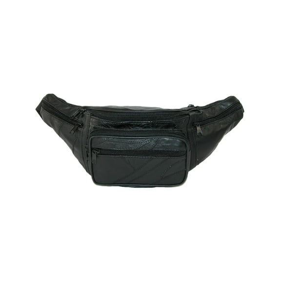 CTM Patch Leather Large Fanny Waist Pack