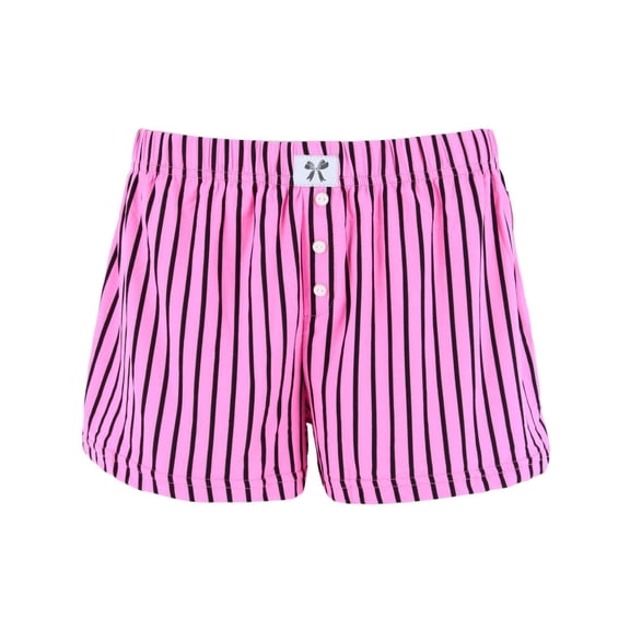 CTM Patterned Pajama Boxer Style Short by Roll Outta Bed (Women)