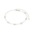 thumbnail image 1 of CTM  Pearl Chain Link Belt (Women), 1 of 4