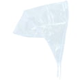 thumbnail image 1 of CTM  Plastic Rain Bonnet (Women), 1 of 2