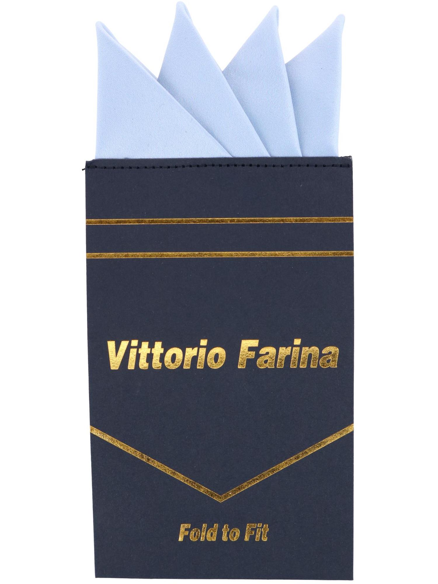 CTM Pre Folded Four Point Pocket Square