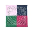 thumbnail image 1 of CTM Quad Paisley Print Bandana, 1 of 1