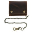 thumbnail image 1 of CTM  RFID Hunter Leather Chain Wallet (Men), 1 of 5