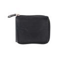 thumbnail image 1 of CTM  RFID Leather Zip Around Bifold Wallet by Swiss Marshall (Men), 1 of 5