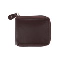 thumbnail image 1 of CTM  RFID Leather Zip Around Bifold Wallet by Swiss Marshall (Men), 1 of 4