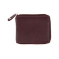 thumbnail image 1 of CTM  RFID Leather Zip Around Bifold Wallet by Swiss Marshall (Men), 1 of 4