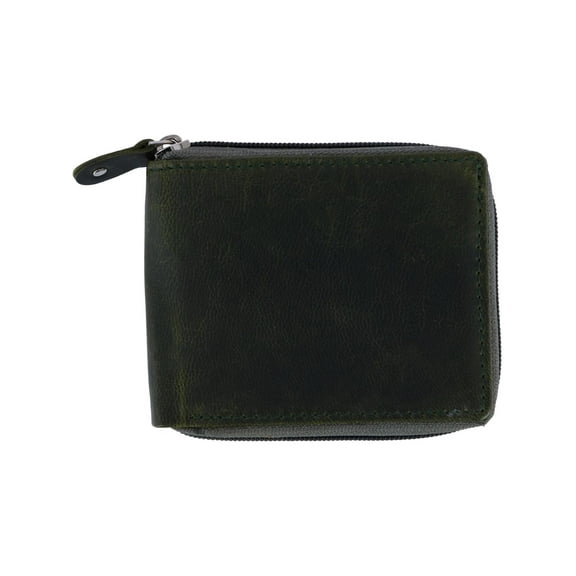 CTM  RFID Zip Around Wallet (Men)