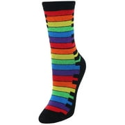 CTM  Rainbow Keys Pride Novelty Socks (1 Pair) (Women)