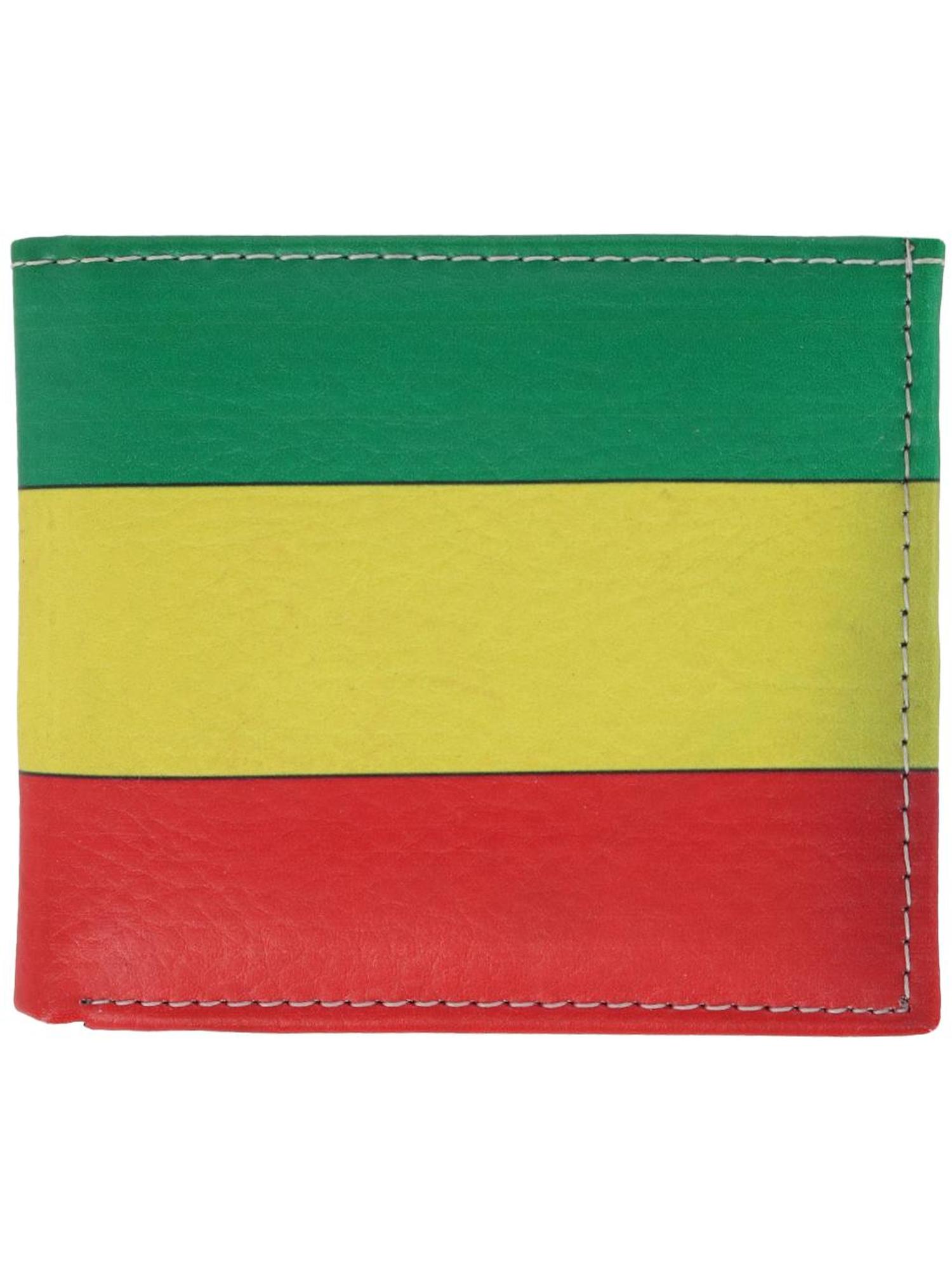 CTM Rastafarian Flag Bifold Wallet (Men) - Walmart.com