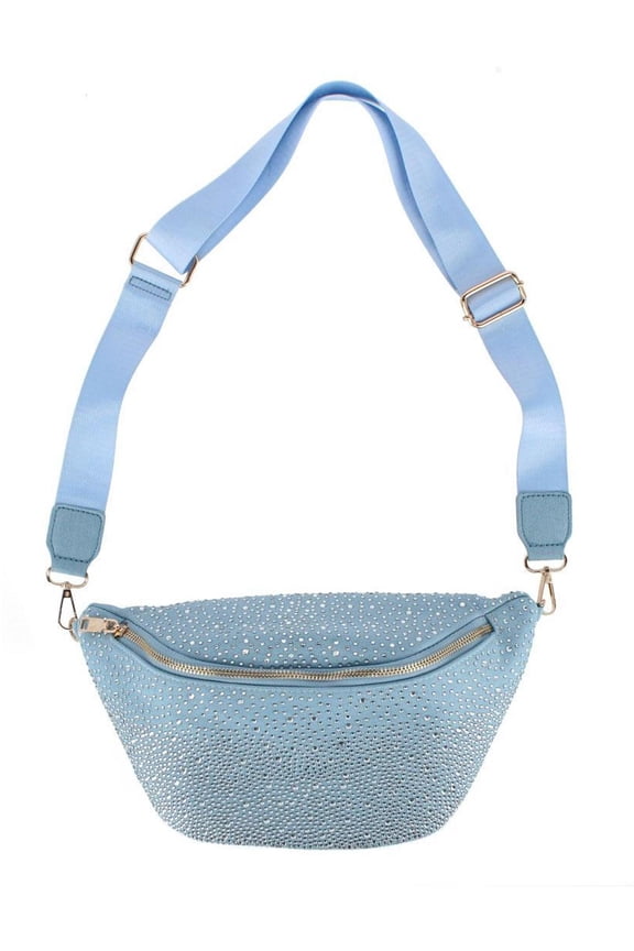 Rhinestine Studded Fanny Pack (Women)