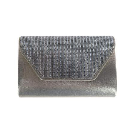 CTM  Rhinestone Studded Clutch Handbag (Women)