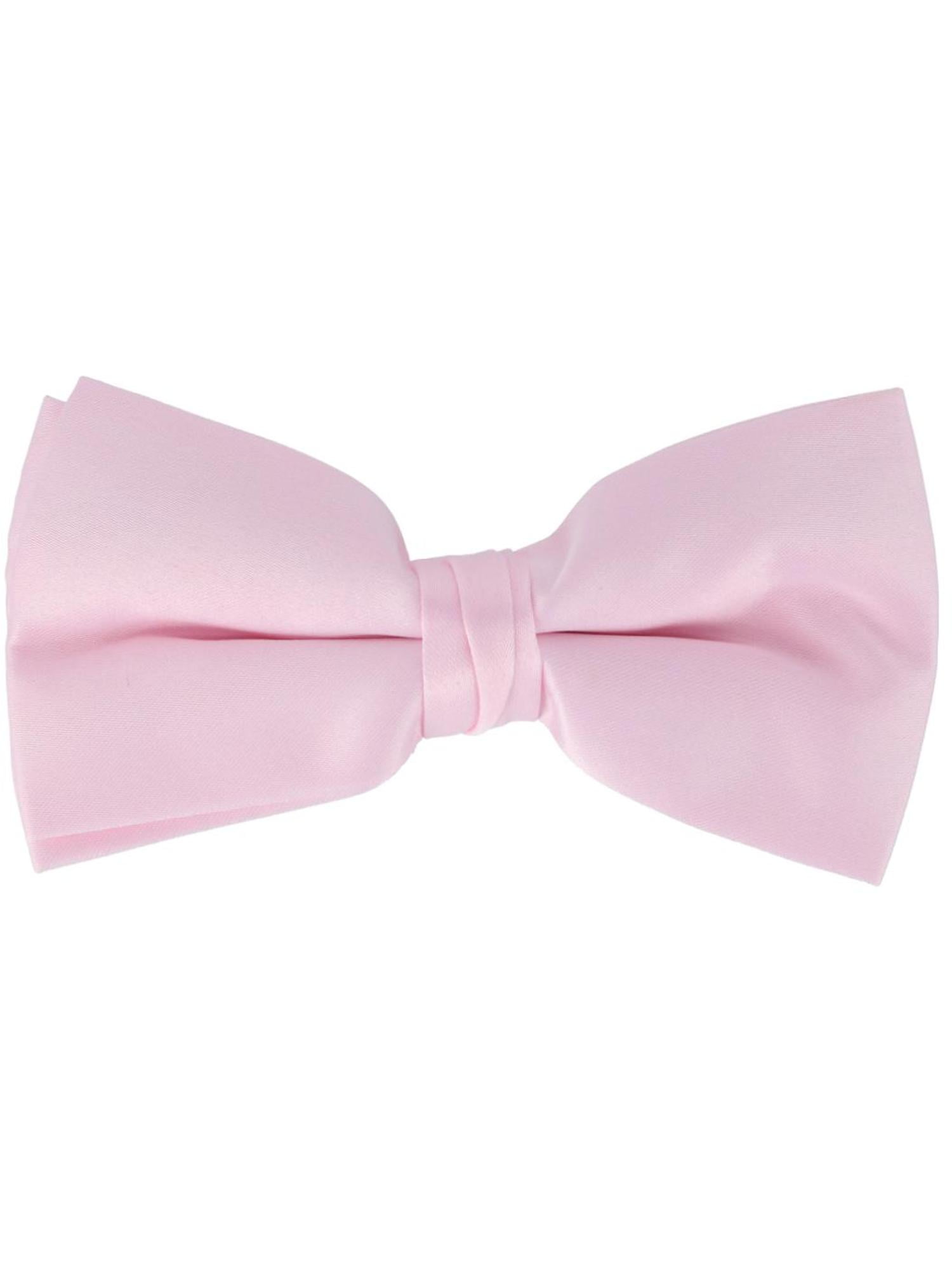 CTM Satin Clip On Bow Tie (Men)
