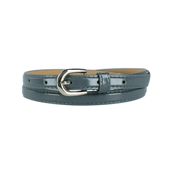 CTM  Skinny 1/2 Inch Dress Belt (Women)