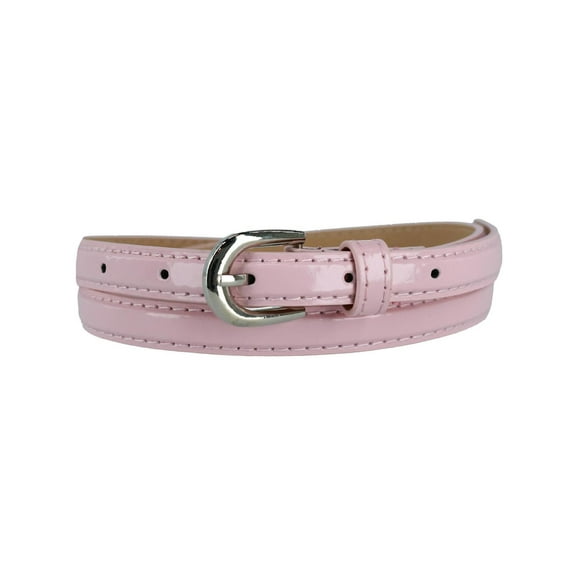CTM  Skinny 1/2 Inch Dress Belt (Women)