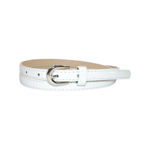 CTM  Skinny 1/2 Inch Dress Belt (Women)