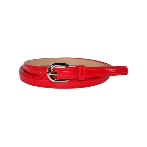CTM Skinny 1/2 Inch Dress Belt (Women)