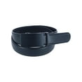 thumbnail image 1 of CTM  Sleek Leather Adjustable Ratchet Belt (Men), 1 of 5