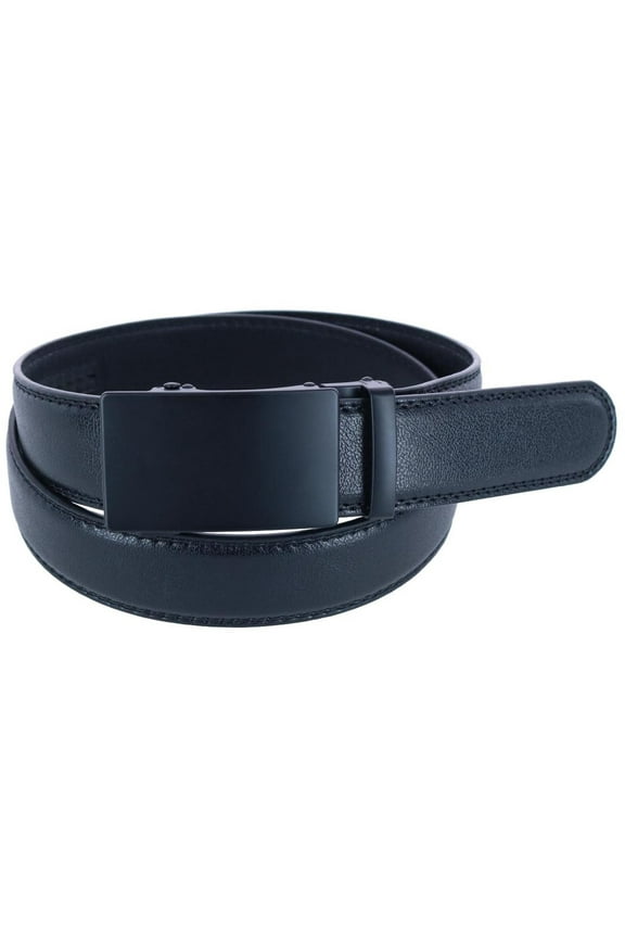 Sleek Leather Adjustable Ratchet Belt (Men)