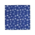 thumbnail image 1 of CTM Snowflake Patterned Holiday Bandana, 1 of 3