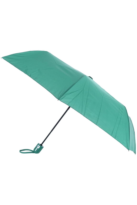 Solid Color Auto Open Compact Travel Umbrella by Parquet