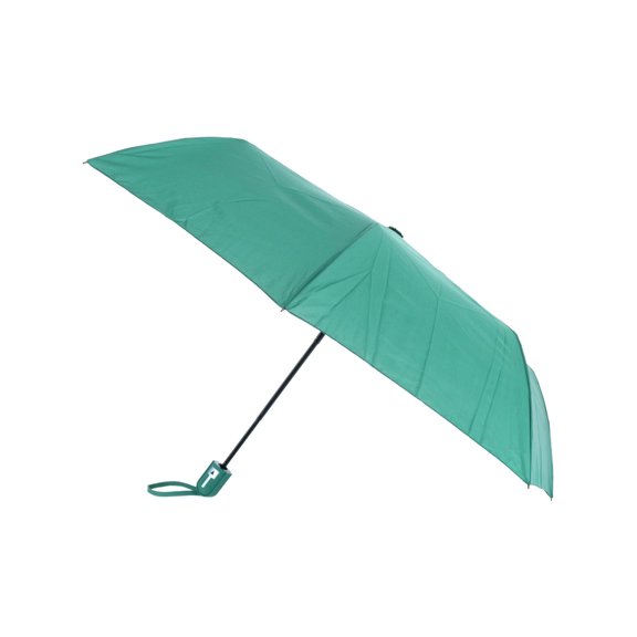 CTM Solid Color Auto Open Compact Travel Umbrella by Parquet