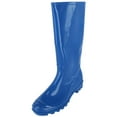 thumbnail image 1 of CTM  Solid Color Water Resistant Rain Boots (Women), 1 of 4
