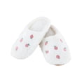 thumbnail image 1 of CTM  Strawberry Print Fur Slippers (Women), 1 of 5