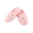 thumbnail image 1 of CTM  Strawberry Print Fur Slippers (Women), 1 of 5