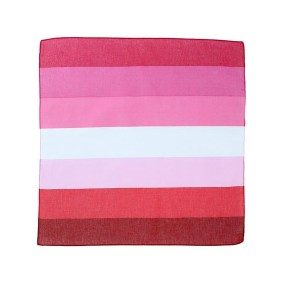 CTM Striped Lesbian Pride Bandana