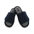 thumbnail image 1 of CTM  Supportive Open Toe Hook and Loop Slide Slippers (Men), 1 of 5