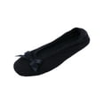 thumbnail image 1 of CTM  Terry Ballerina Slipper House Shoe (Women), 1 of 6