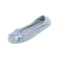 thumbnail image 1 of CTM  Terry Ballerina Slipper House Shoe (Women), 1 of 6