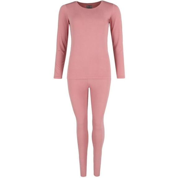 CTM Thermal Underwear Long Sleeve and Pant Set (Women)