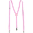 thumbnail image 1 of CTM Thin Adjustable Elastic Clip-End Y-Back Suspenders (Women), 1 of 3