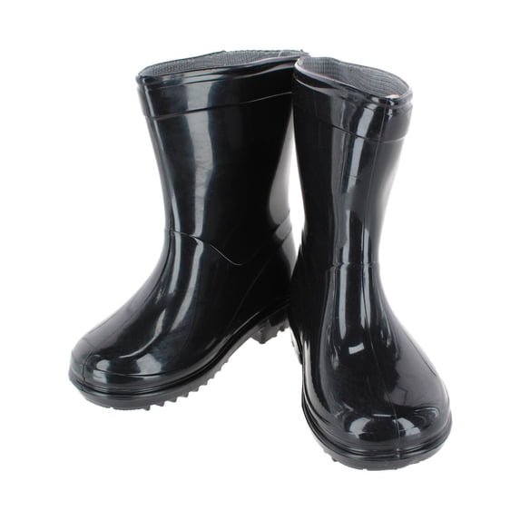 CTM Toddler & Kids' Classic Waterproof Solid Color Rain Boots by Wootie