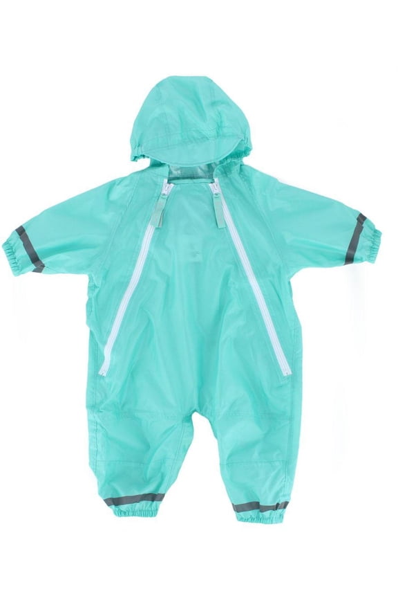 Toddler Waterproof Rainsuit with Reflective Stripes by Wootie