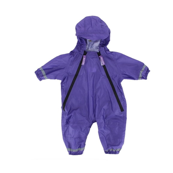 CTM Toddler Waterproof Rainsuit with Reflective Stripes by Wootie