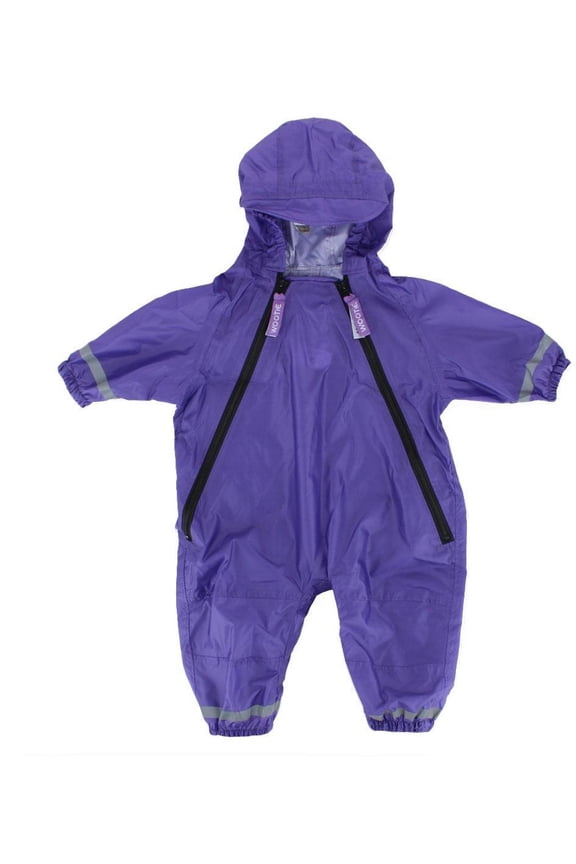 Toddler Waterproof Rainsuit with Reflective Stripes by Wootie