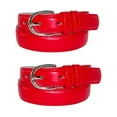 thumbnail image 1 of CTM Toddlers Basic 1 Inch Leather Belt, 1 of 2