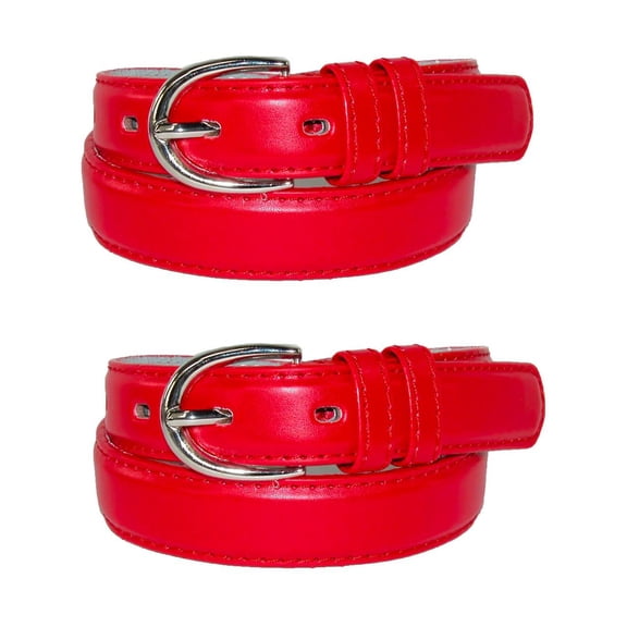 CTM Toddlers Basic 1 Inch Leather Belt