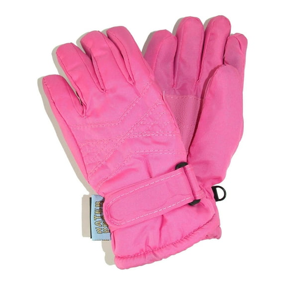 CTM Toddlers Thinsulate Lined Water Resistant Winter Gloves