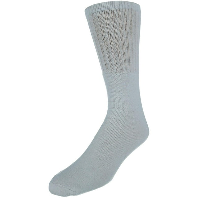 CTM Tube Cotton Blend Casual Socks 4 Pair Value Pack (Men)